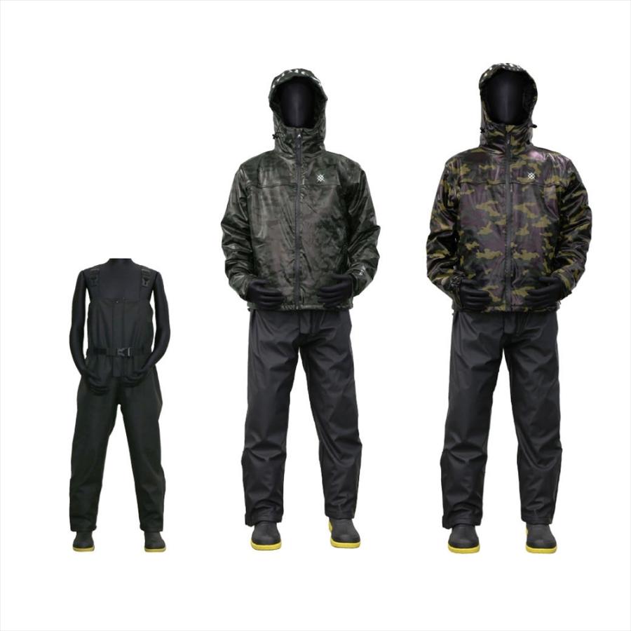 LUKIA 防水防寒 ウィンターPUカモフラゲームスーツ上下セット WBA2406