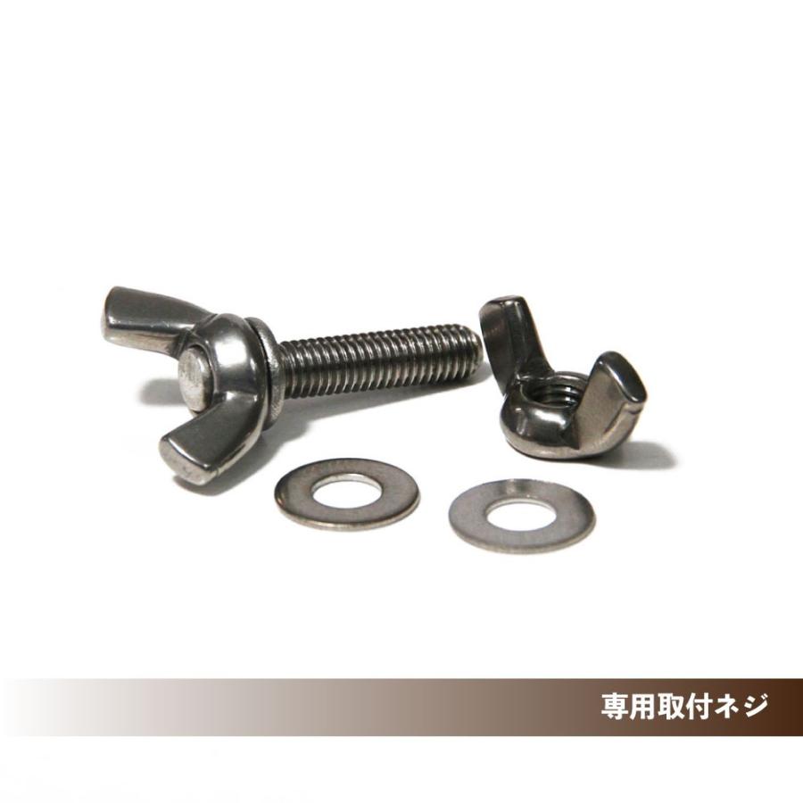 DAIWA 銀閣に対応 おり釣具オリジナル ヘラ道具 ステンレス枠フラシ