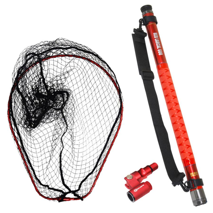 RED LARCAL600 3点セット カーボンランディングシャフト6m RED LARCAL600 3点セット カーボンランディングシャフト6m