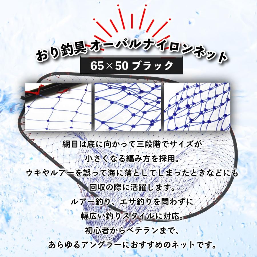た カーボン玉の柄 ラーカルシャフト 5m ナイロン ランディングネットL