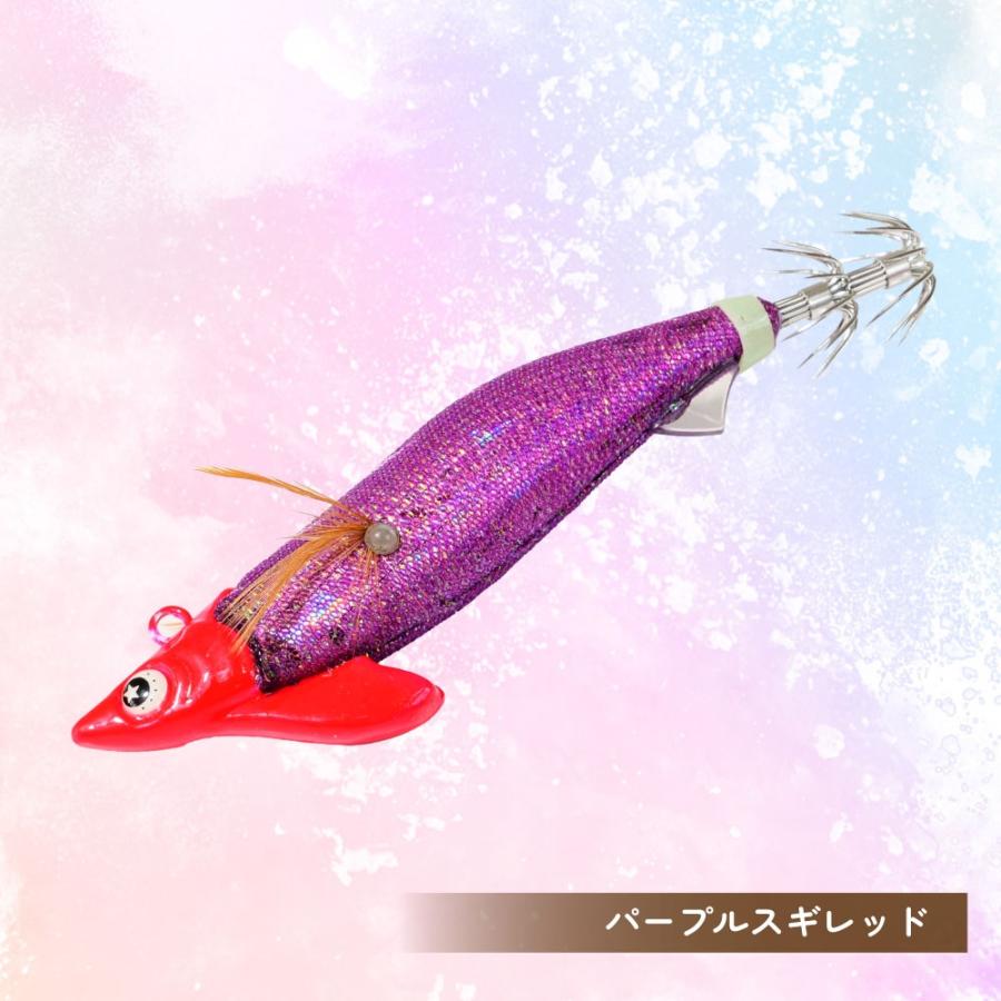 ティップランエギ　11本セット おり釣具オリジナル ティップランエギ3号5本セット(ori-786515)[M便 1