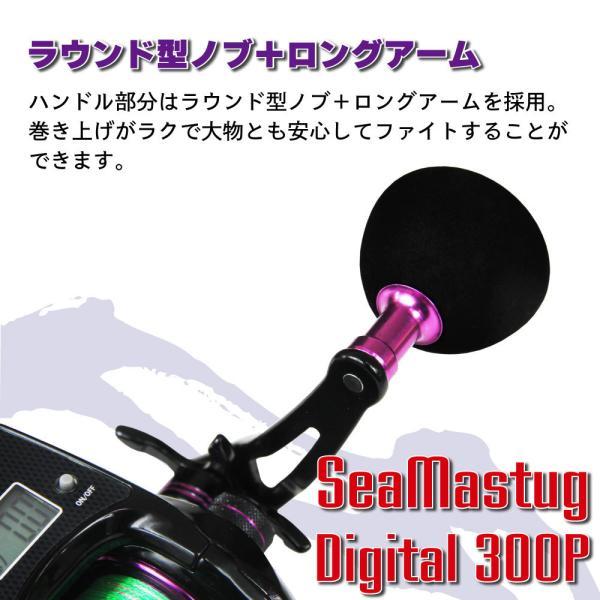 デジタルカウンター付き汎用両軸リール SeaMastug Digital 300P(ori