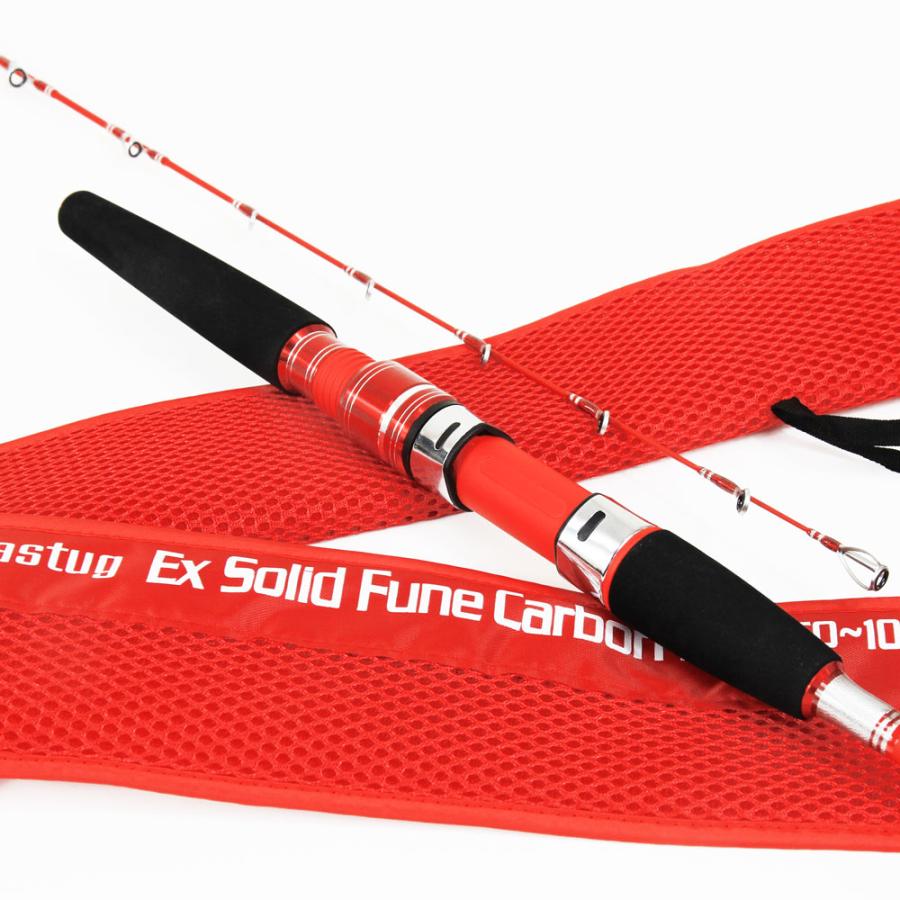 カーボンソリッド船竿 Seamastug Ex Solid Fune Carbon 180(80 カーボンソリッド船竿 Seamastug Ex Solid Fune Carbon 180(80