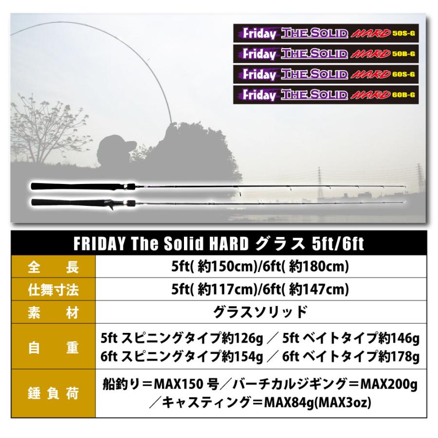 ▲Friday TheSolid Hard FSH-B60-G ベイト 6ft(ori-fshg-b-60)｜orioku｜08