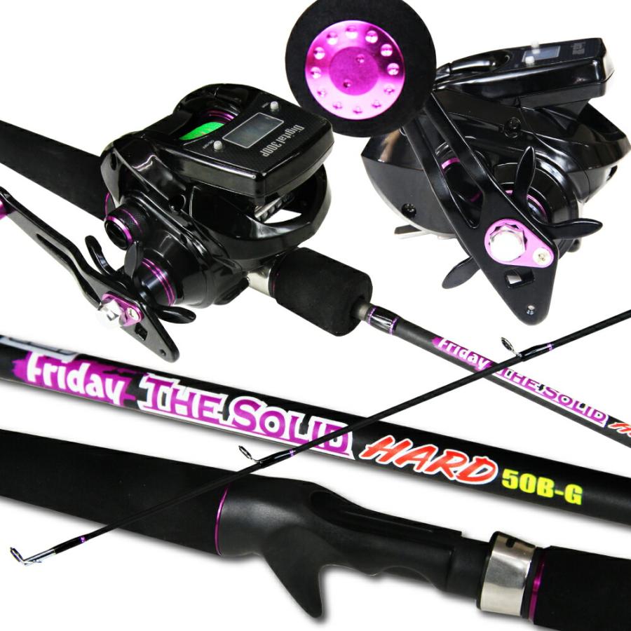 FRIDAY TheSolid HARD グラス 5ft+SeaMastug Digital 300P FRIDAY TheSolid HARD グラス 5ft+SeaMastug Digital 300P