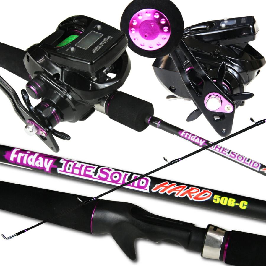 フライデー ザソリッド ハード カーボン 5ft+SeaMastug Digital フライデー ザソリッド ハード カーボン 5ft+SeaMastug Digital