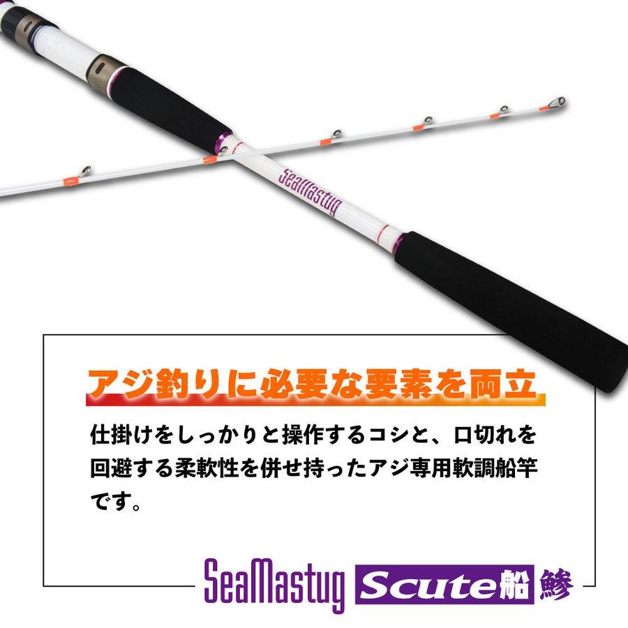 船・ライトアジセット Seamastug Scute船 鯵185-50+SeaMastug 船・ライトアジセット Seamastug Scute船 鯵185-50+SeaMastug