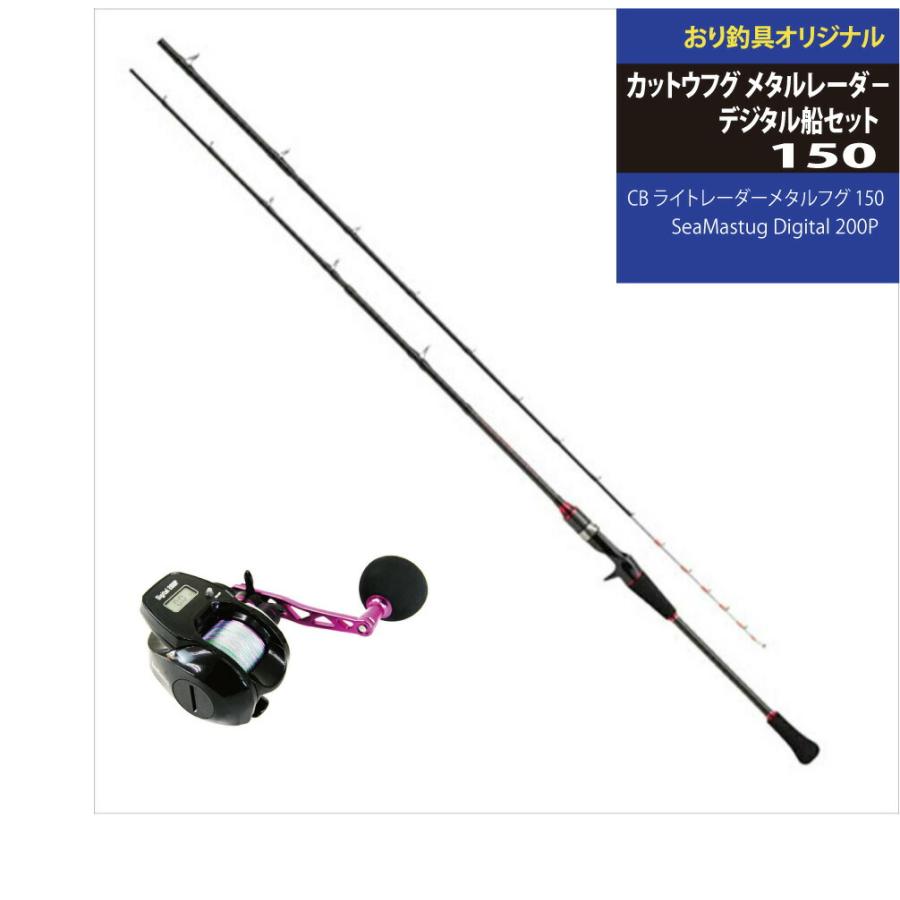 カットウフグ CB ライトレーダーメタルフグ 150&SeaMastug カットウフグ CB ライトレーダーメタルフグ 150&SeaMastug