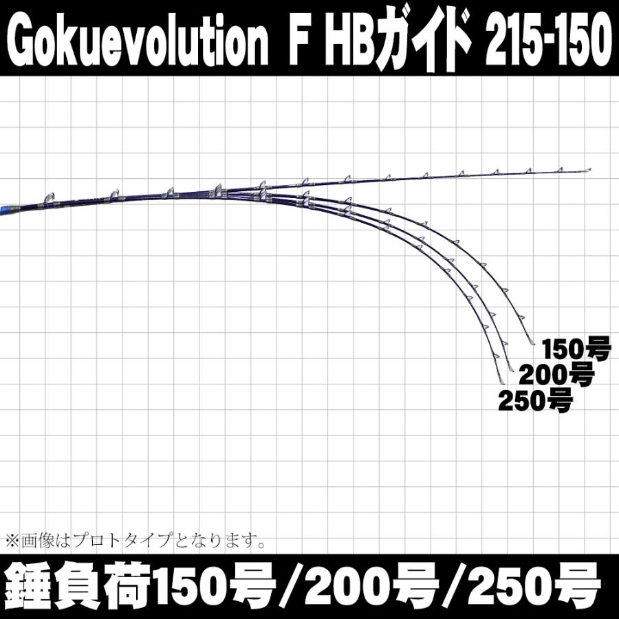 Gokuspe GokuEvolution F HBガイド 215-150 &シマノ 24 フォース Gokuspe GokuEvolution F HBガイド 215-150 &シマノ 24 フォース