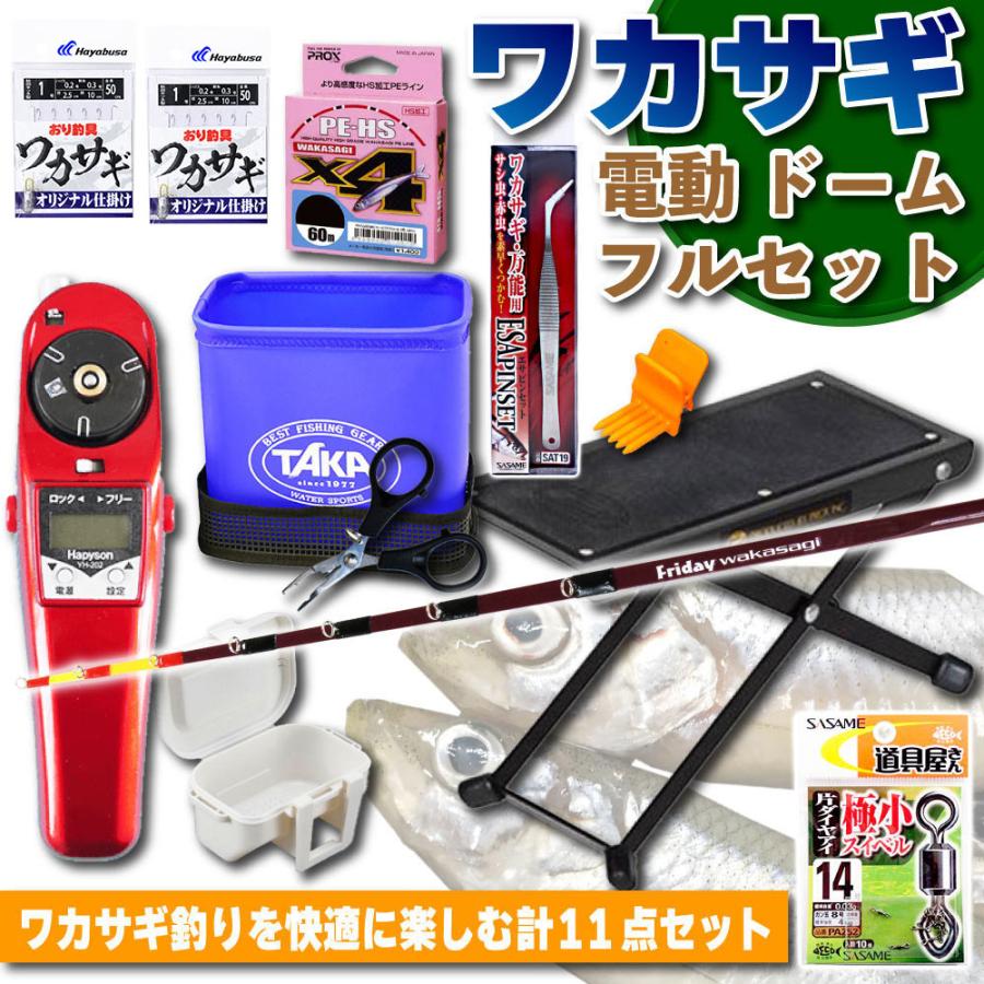 ワカサギ電動 ドーム ワカサギ釣り フルセット (sip-wakasagi ワカサギ電動 ドーム ワカサギ釣り フルセット (sip-wakasagi