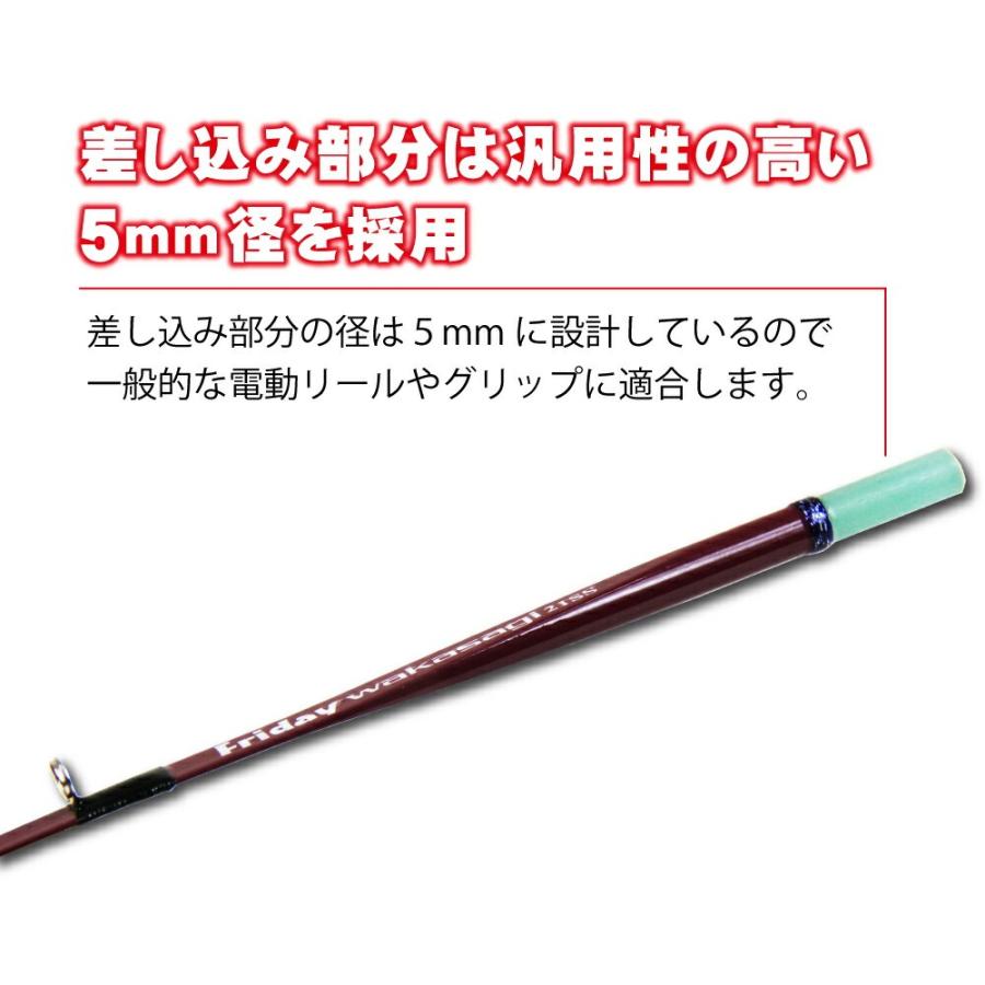 フライデー 電動ワカサギ 6点セット 21cm リール赤(waka-6ten フライデー 電動ワカサギ 6点セット 21cm リール赤(waka-6ten