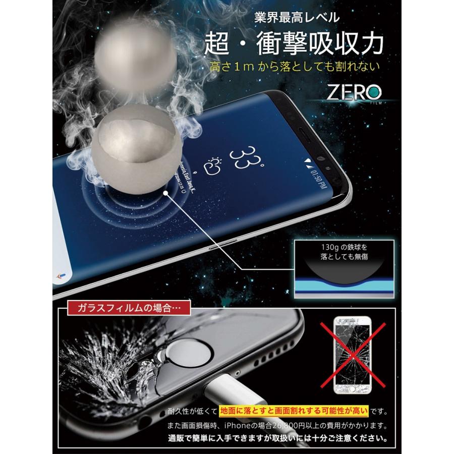 【365日完全保証】 Galaxy S8 フィルム 湾曲まで覆える 3D 全面保護 SCV36 SC-02J ギャラクシー 保護フィルム 2枚セット 極薄0.08mm OVER`s オーバーズ | ブランド登録なし | 03