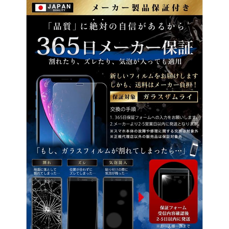ガラスザムライ iPhone XR ガラスフィルム 保護フィルム ブルーライト