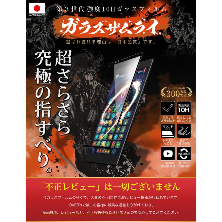 ガラスザムライ Xperia1 ガラスフィルム SOV40 SO-03L アンチグレア