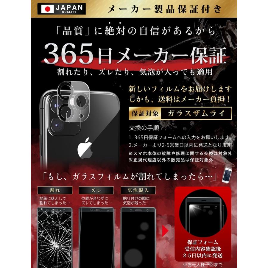 iPhone 11 ブラック 本体　カバー/ガラスフィルム付き ガラスザムライ iPhone11 Pro ガラスフィルム 全面保護フィルム 10H