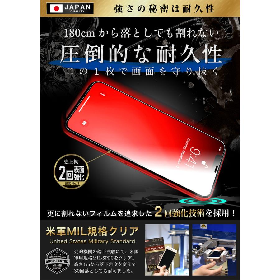 ガラスザムライ iPhone11 ガラスフィルム 保護フィルム ブルーライト