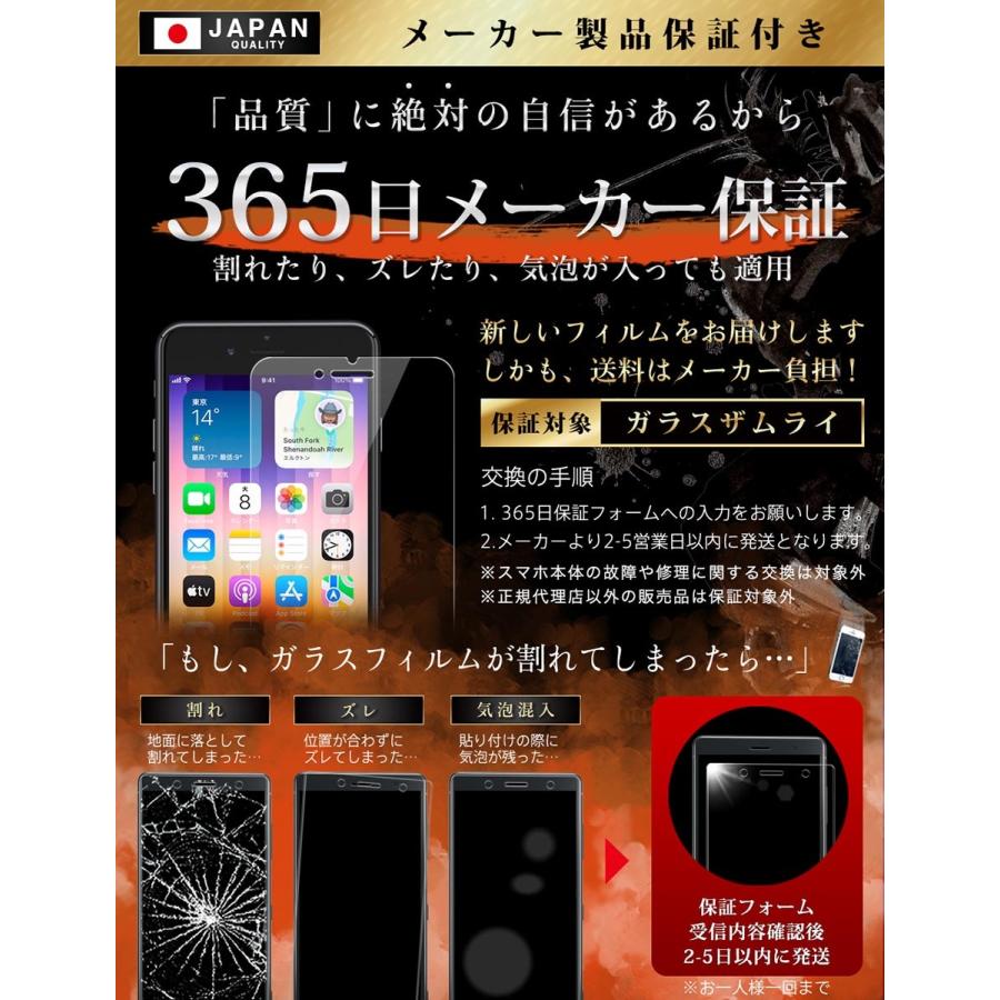 iPhone SE ( 第3世代 / 第2世代 ) 5G ガラスフィルム アイフォンse 保護フィルム アンチグレア SE3 SE2 10Hガラスザムライ 2020 2022年発売｜orion-sotre｜07