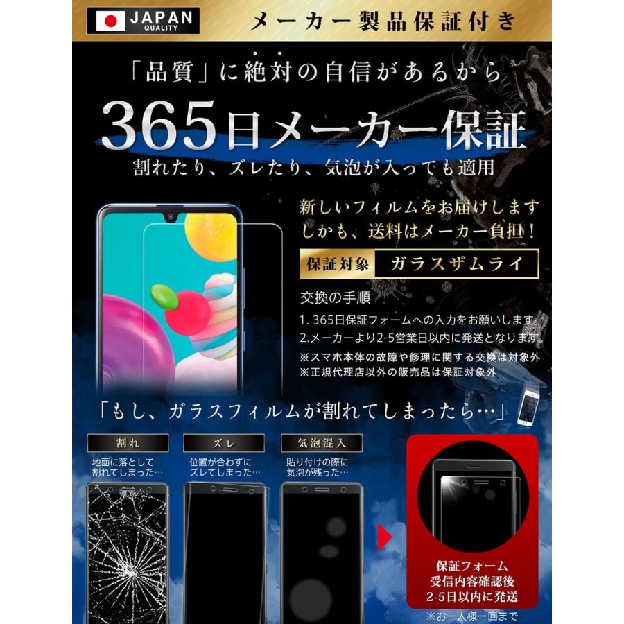 ガラスザムライ GALAXY A41 ガラスフィルム 保護フィルム ブルーライト