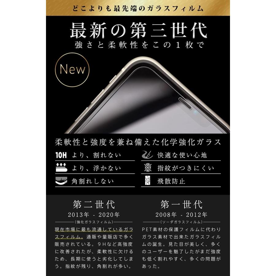 ガラスザムライ Xperia Pro XQ-AQ52 ガラスフィルム 全面保護フィルム