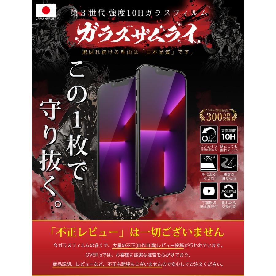 Iphone13 Pro ガラスフィルム 保護フィルム 10hガラスザムライ らくらくクリップ付き アイフォン アイホン Iphone13pro フィルム Over S オーバーズ 通販 Paypayモール