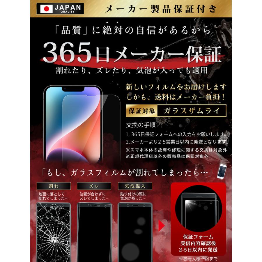 ガラスザムライ iPhone 14 ガラスフィルム 保護フィルム 10Hガラス