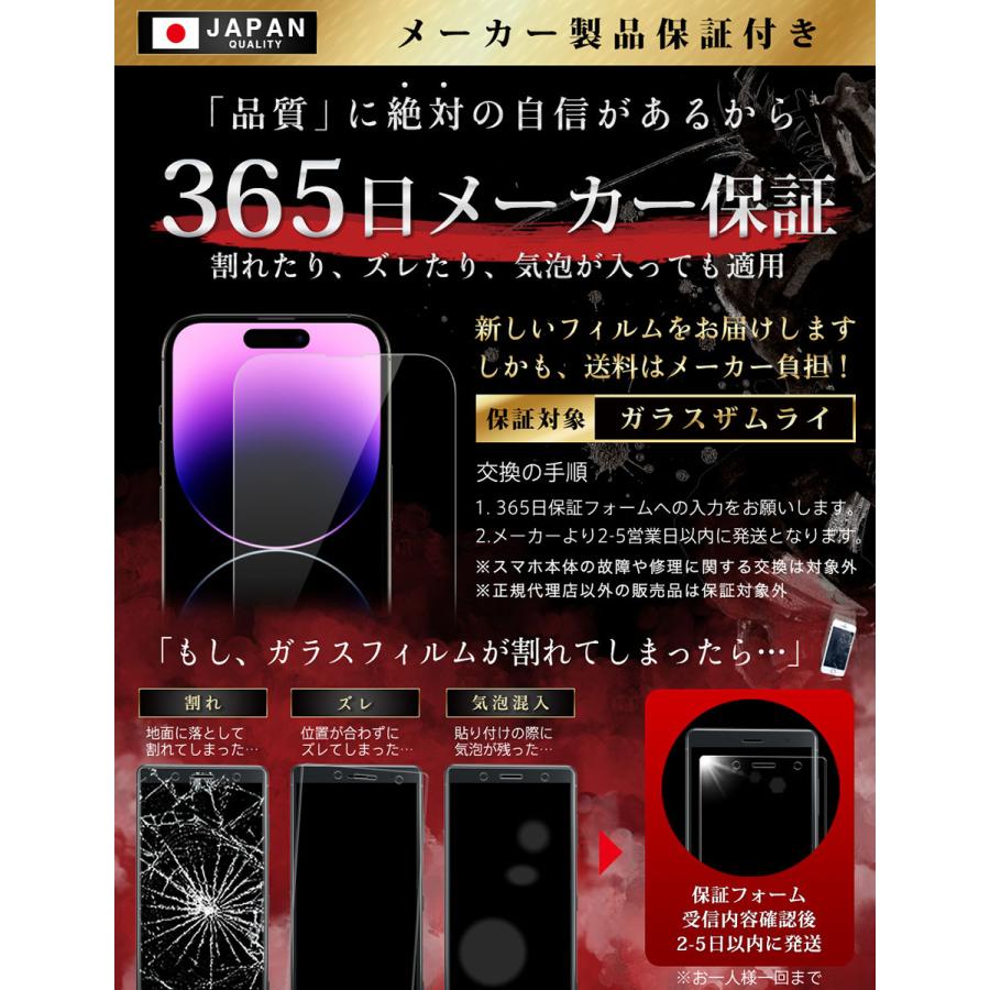 ガラスザムライ iPhone14 Pro ガラスフィルム 保護フィルム 10H