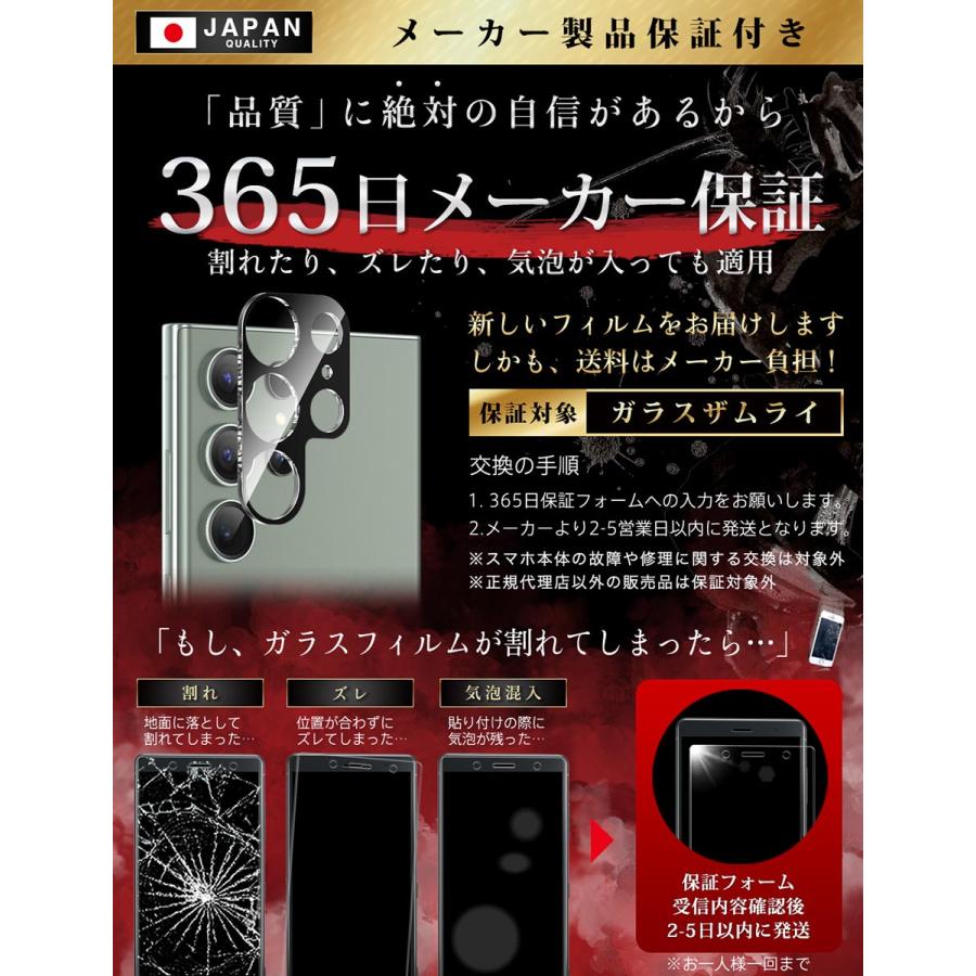 ガラスザムライ Galaxy S23 Ultra SC-52D SCG20 カメラフィルム ガラス