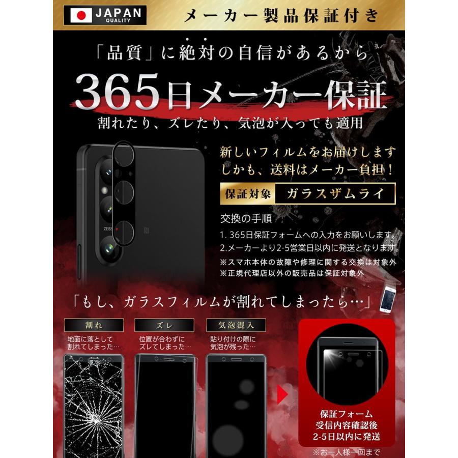 ガラスザムライ Xperia 1 VI カメラフィルム SO-51E マーク6 ガラス