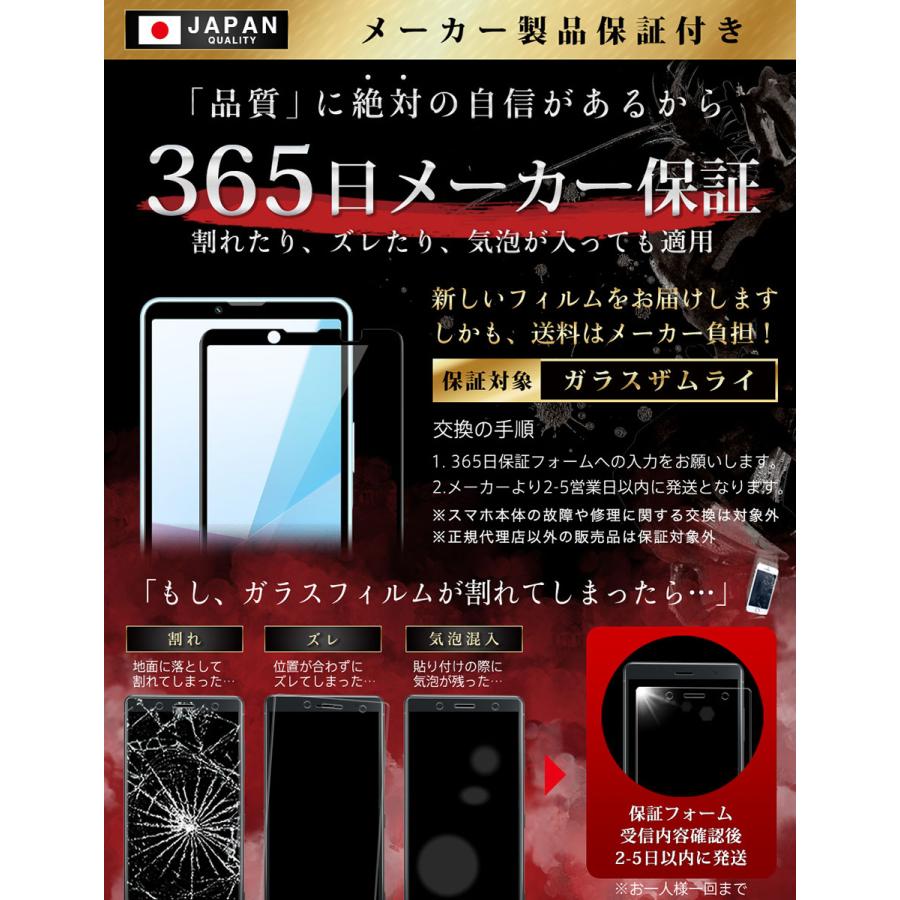 ガラスザムライ Xperia 10 VI ガラスフィルム 全面保護フィルム SO-52E