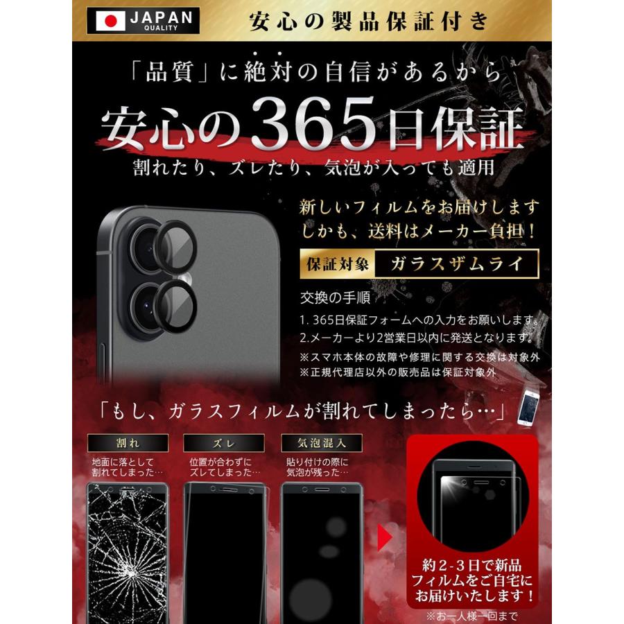 ガラスザムライ iPhone 17 カメラカバー 保護 フィルム ガラス レンズ