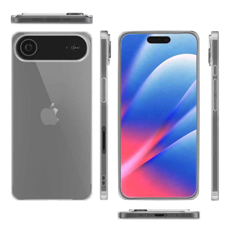 iPhone Air ケース カバー iPhoneair 透明 クリアケース 薄くて 軽い