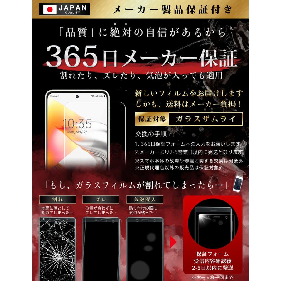 ガラスザムライ nubia S2R ガラスフィルム 保護フィルム 10Hガラス