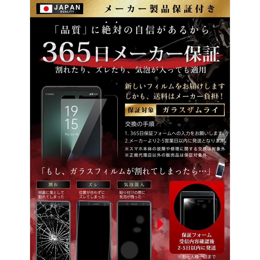 ガラスザムライ Xperia 1 VIII ガラスフィルム マーク8 全面保護