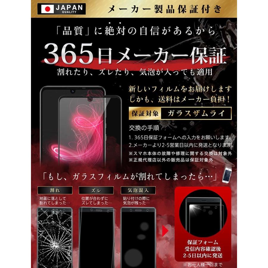 AQUOS ガラスフィルム R8 sense8 sense7 Plus 6s sense6 全面保護フィルム Sense 5G 4 plus 4lite 4basic 5G basic R3 2 R 全面保護 10H 黒縁｜orion-sotre｜20