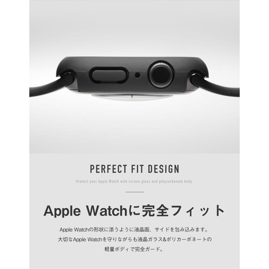 アップルウォッチ カバー ケース Apple Watch Ultra 8 7 6 SE (第2世代/第1世代) 液晶保護 耐衝撃 アクセサリー ハードケース series 49/45/44/42/41/40/38mm｜orion-sotre｜03