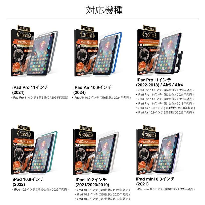 iPad Pro Air フィルム 第10世代 第9世代 保護フィルム Air5 mini6 Pro11 アンチグレア ガラスフィルム iPad 10.9 11インチ 2024 7.9インチ 究極のさらさら感｜orion-sotre｜10