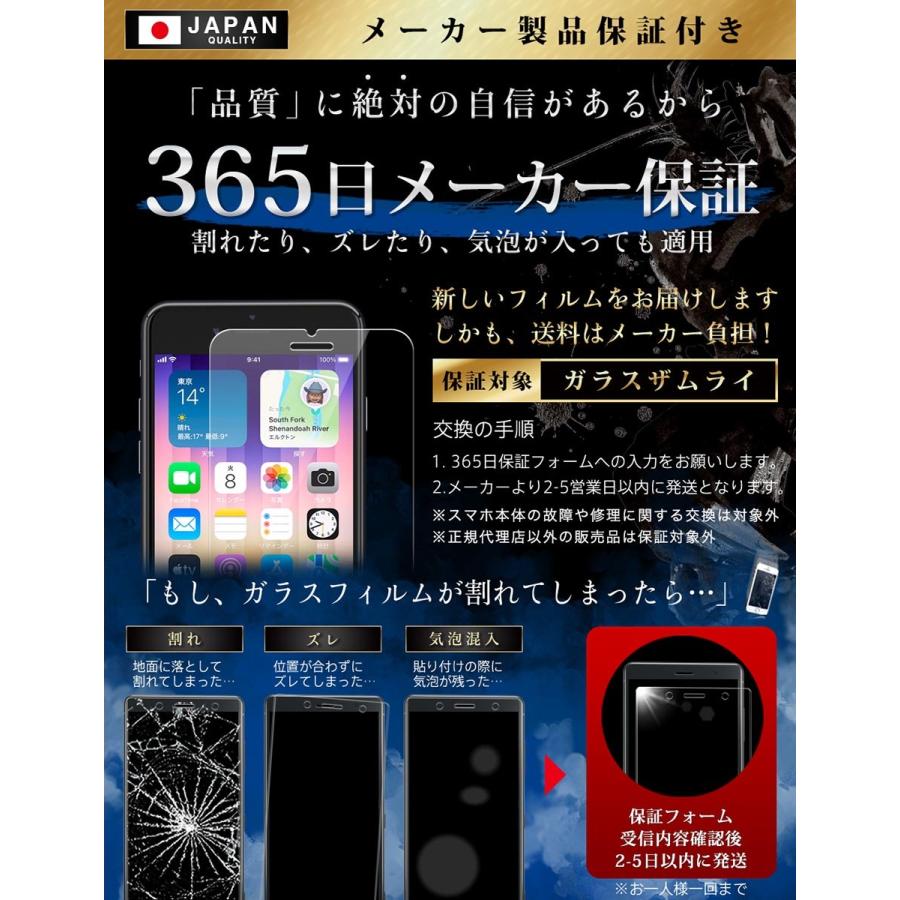 iPhone 保護フィルム iPhone17 Air 17Pro Max 16 16e 15 14 13 12 11 pro ガラスフィルム Max plus mini iPhone SE3 ブルーライトカット ガラスザムライ 8 7 | ガラスザムライ | 42