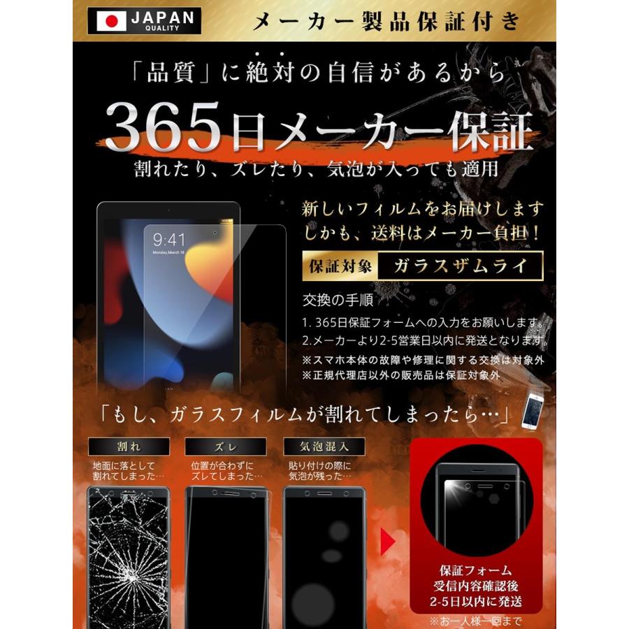 ガラスザムライ iPad フィルム 第9世代 保護フィルム 10.2インチ