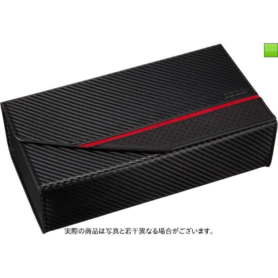 カーメイト 車用 ティッシュケース ティッシュカバー ラグジュアリー カーボン調 レッド Dz451 Gys オリオンyahoo 店 通販 Yahoo ショッピング