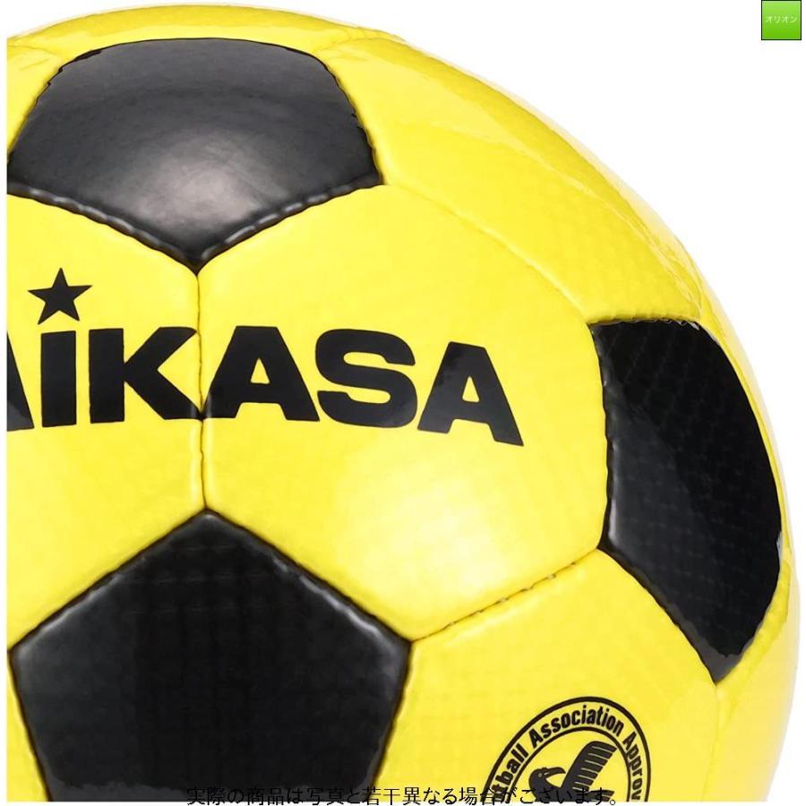 人気の春夏 ミカサ Mikasa サッカーボール 5号 検定球 一般 大学 高校 中学校用 イエロー ブラック Svc500 Y Bk バランスボール