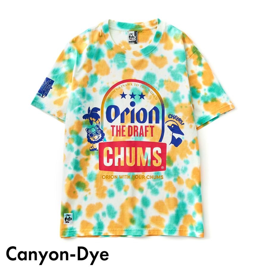 オリオン CHUMS コラボ25春 OWYC THE DRAFT T-Shirt チャムス Tシャツ