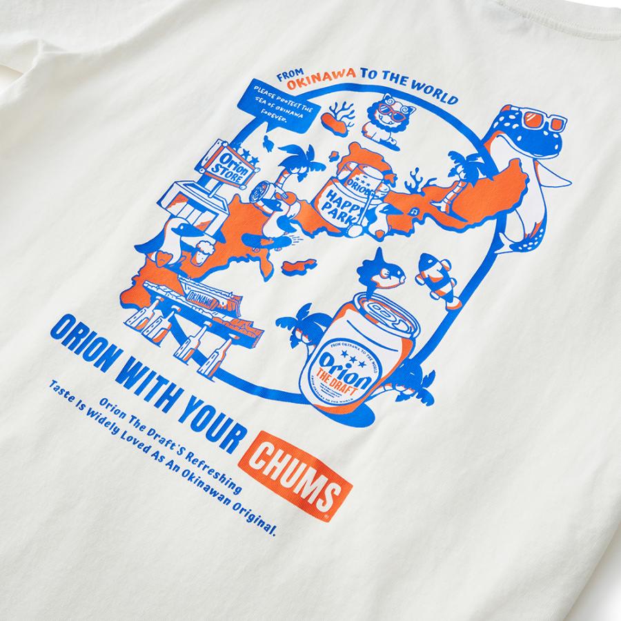 オリオン CHUMS コラボ25春 OKINAWA CALLING T-Shirt チャムス Tシャツ