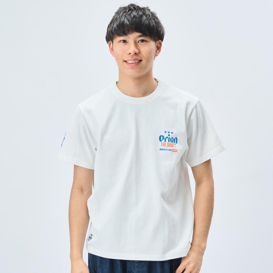 オリオン CHUMS コラボ25春 OKINAWA CALLING T-Shirt チャムス Tシャツ 