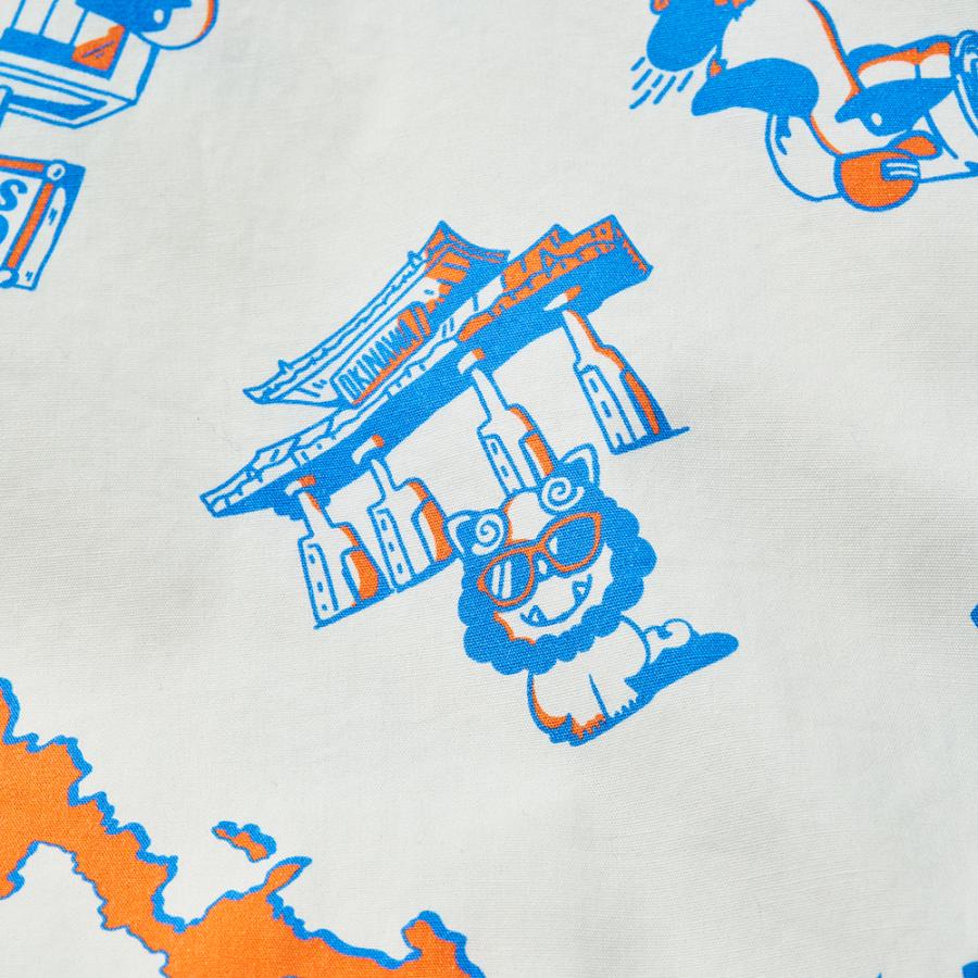 オリオン CHUMS コラボ25春 OKINAWA CALLING Shirt チャムス アロハ