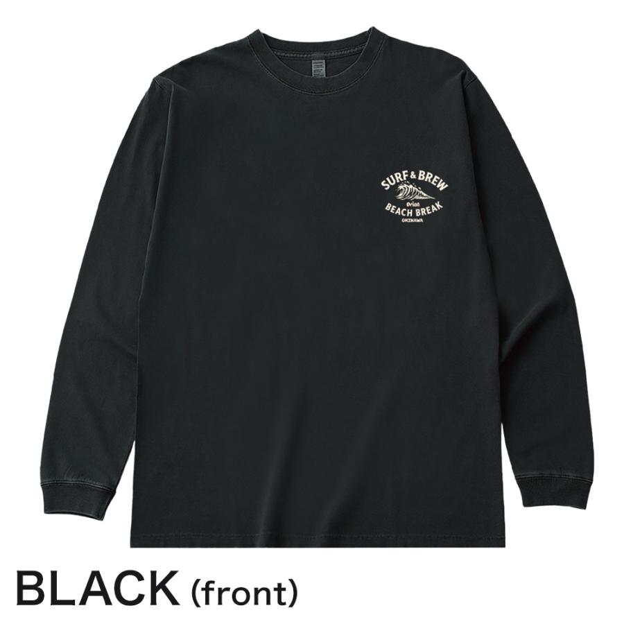 オリオンビール ロングスリーブTシャツ SURF&BREW GRAY BLACK グッズ