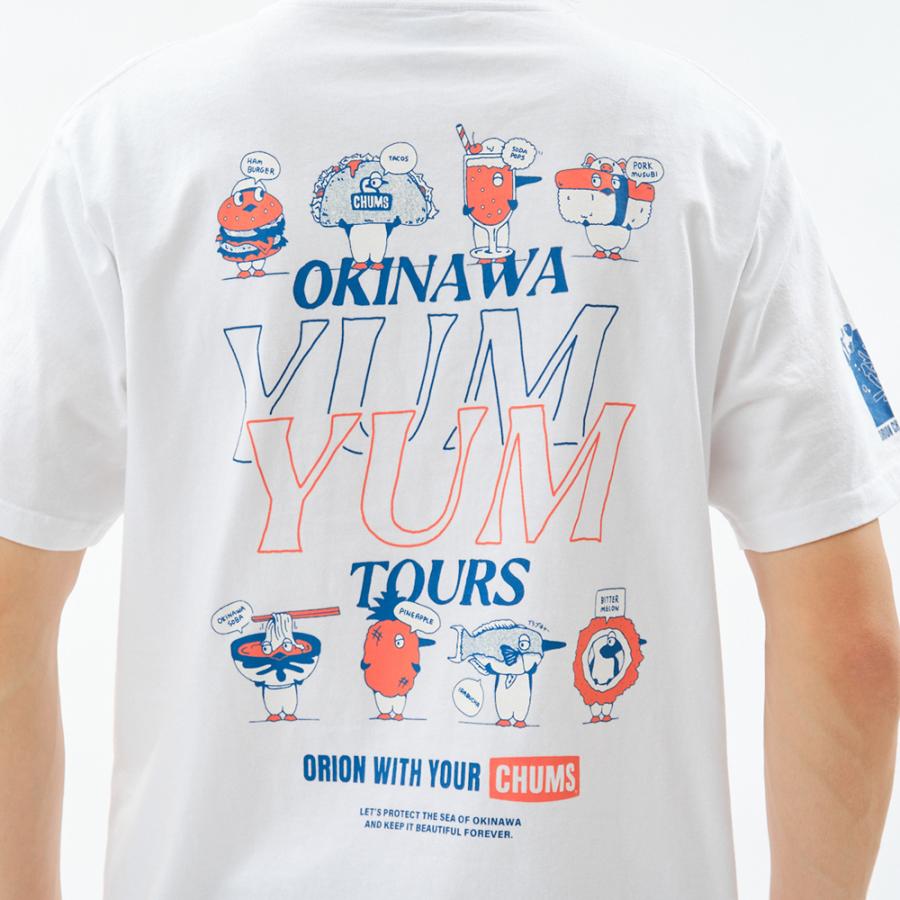 オリオンビール チャムス コラボ26春 YUM TOURS Tシャツ オリオン