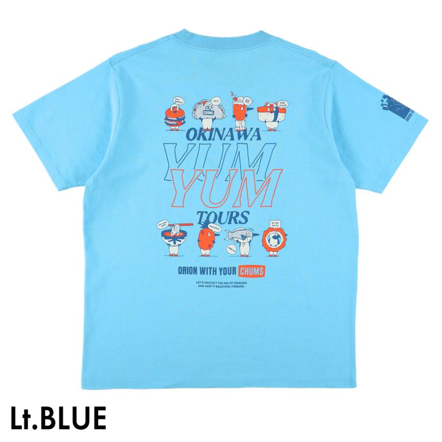 オリオンビール チャムス コラボ26春 YUM TOURS Tシャツ オリオン