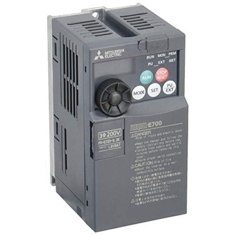 ディスカウント三菱電機 汎用インバータ FREQROL-E700 FR-E720-0.2K