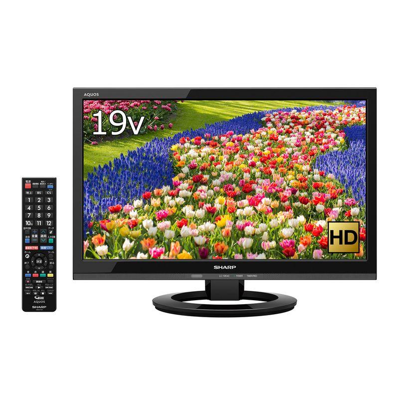 完了】シャープ 40インチ AQUOS 可動品 外付HDD対応(裏番組録画) ブラック
