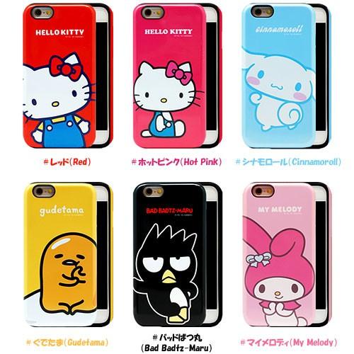 Hello Kitty Friends Dual Bumper ケース iPhone 6s 6 Plus Galaxy S7edge｜orionsys｜02